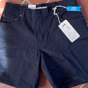 Levi misses shorts never worn.